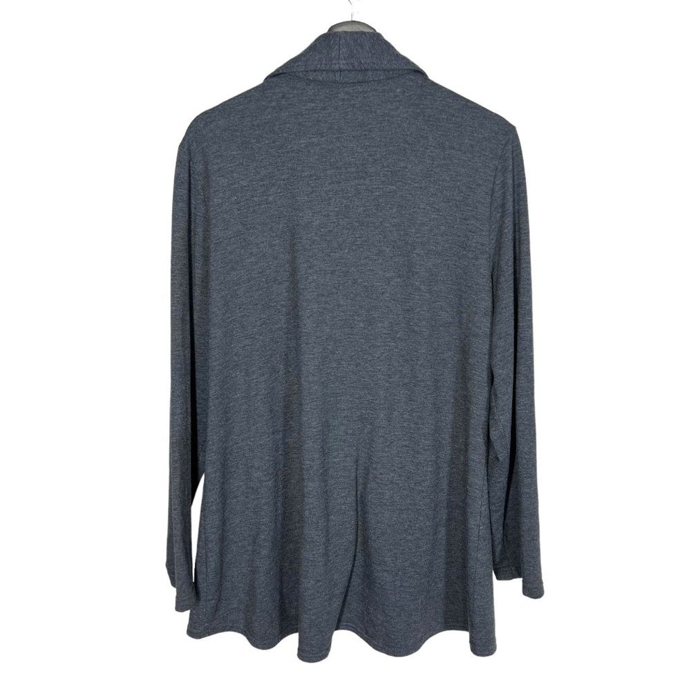 Soma Grey Button Up Cardigan XL - Picture 2 of 5